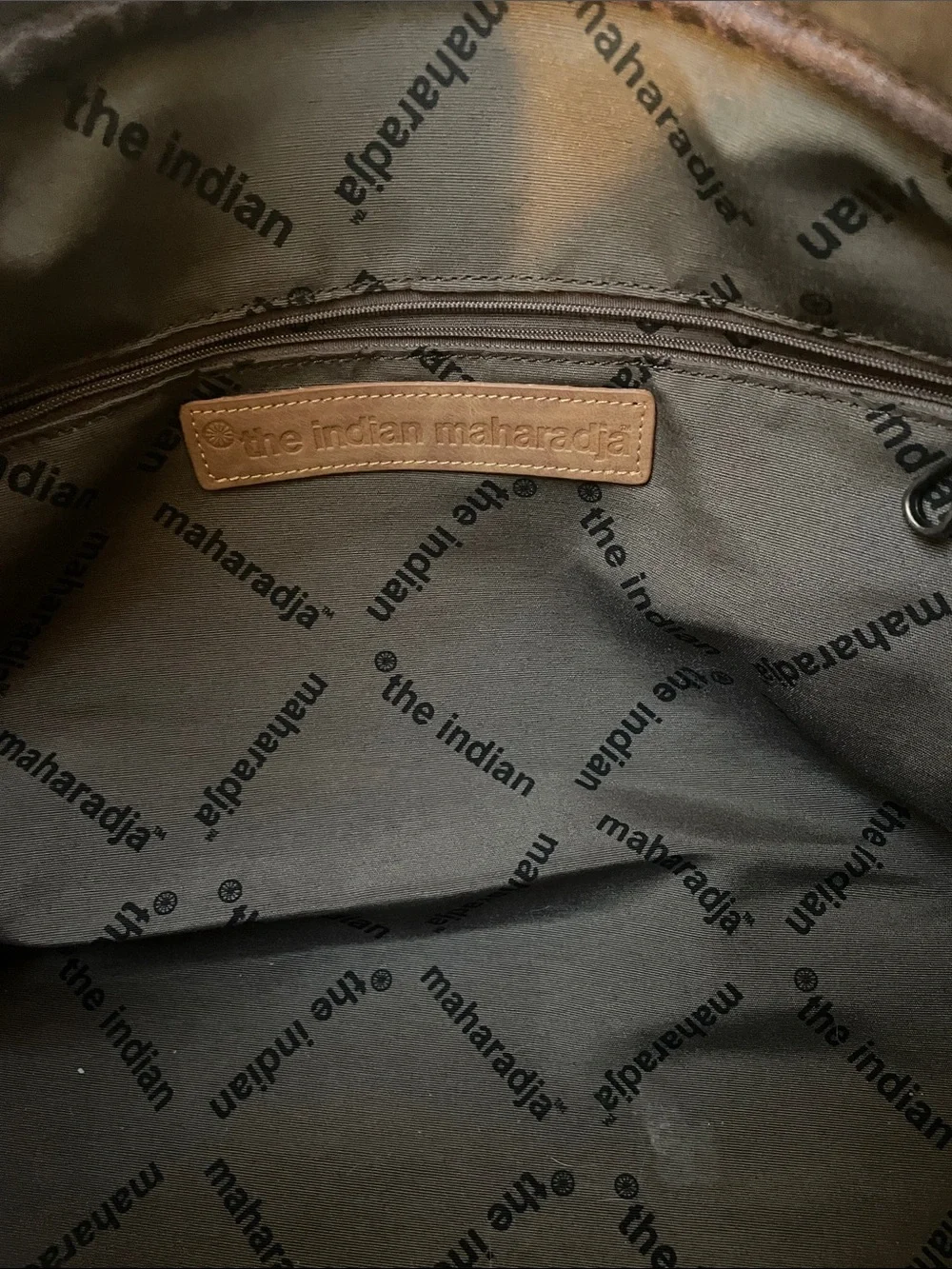 Indian Maharadja Retro Weekender Bag Golden Oldie Duffle Travel Gym Carry On